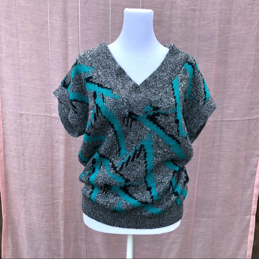 80s Vintage Sweater Vest